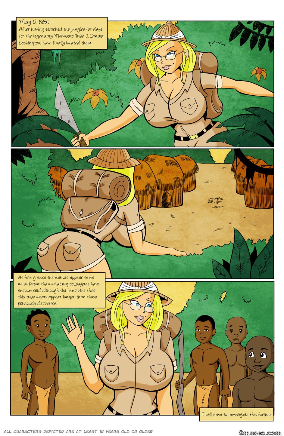 Glassfish Comics - Sandra Cockington - Page 1