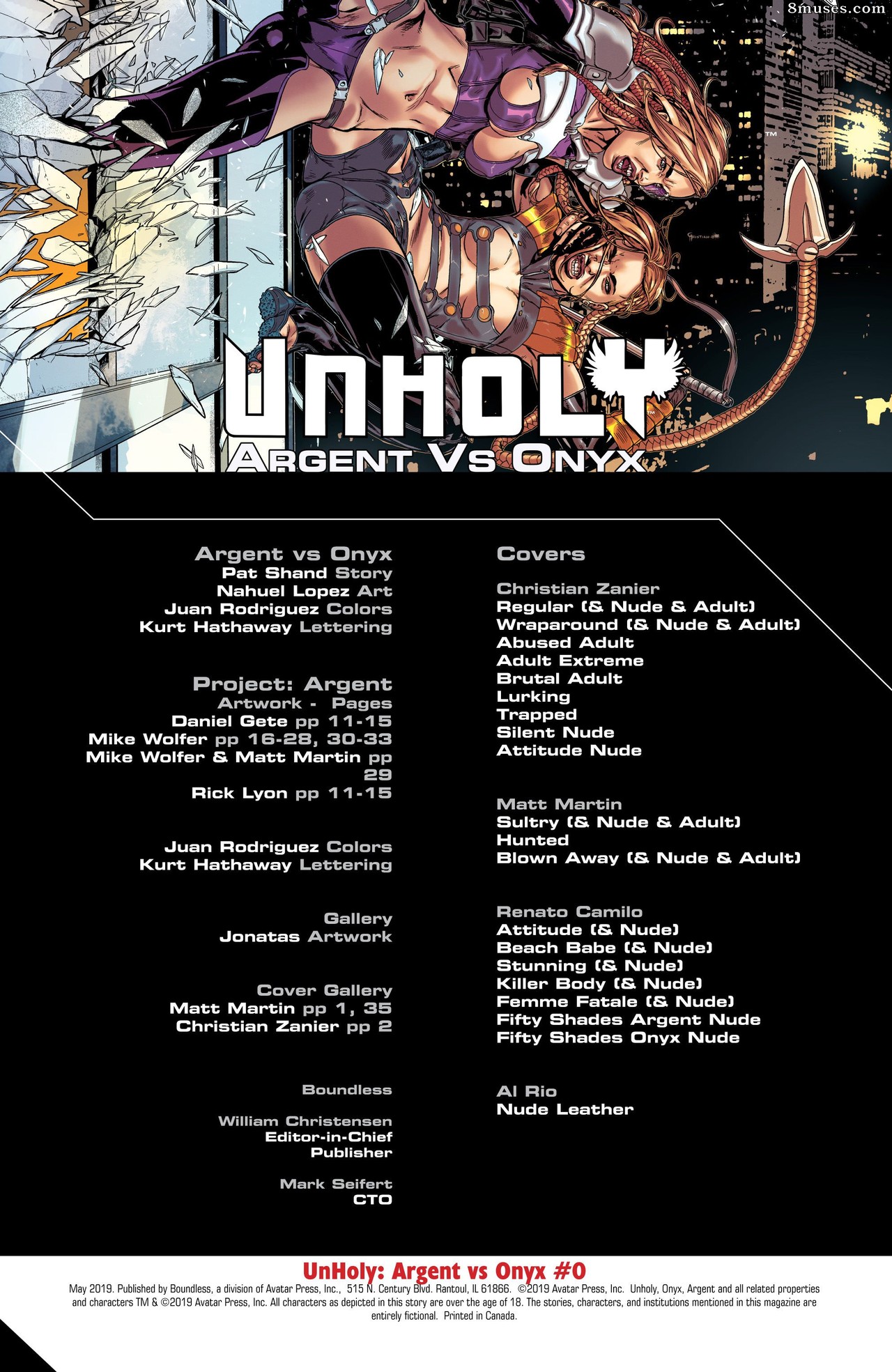Boundless Comics - Profano - Argent vs Onyx - Página 2
