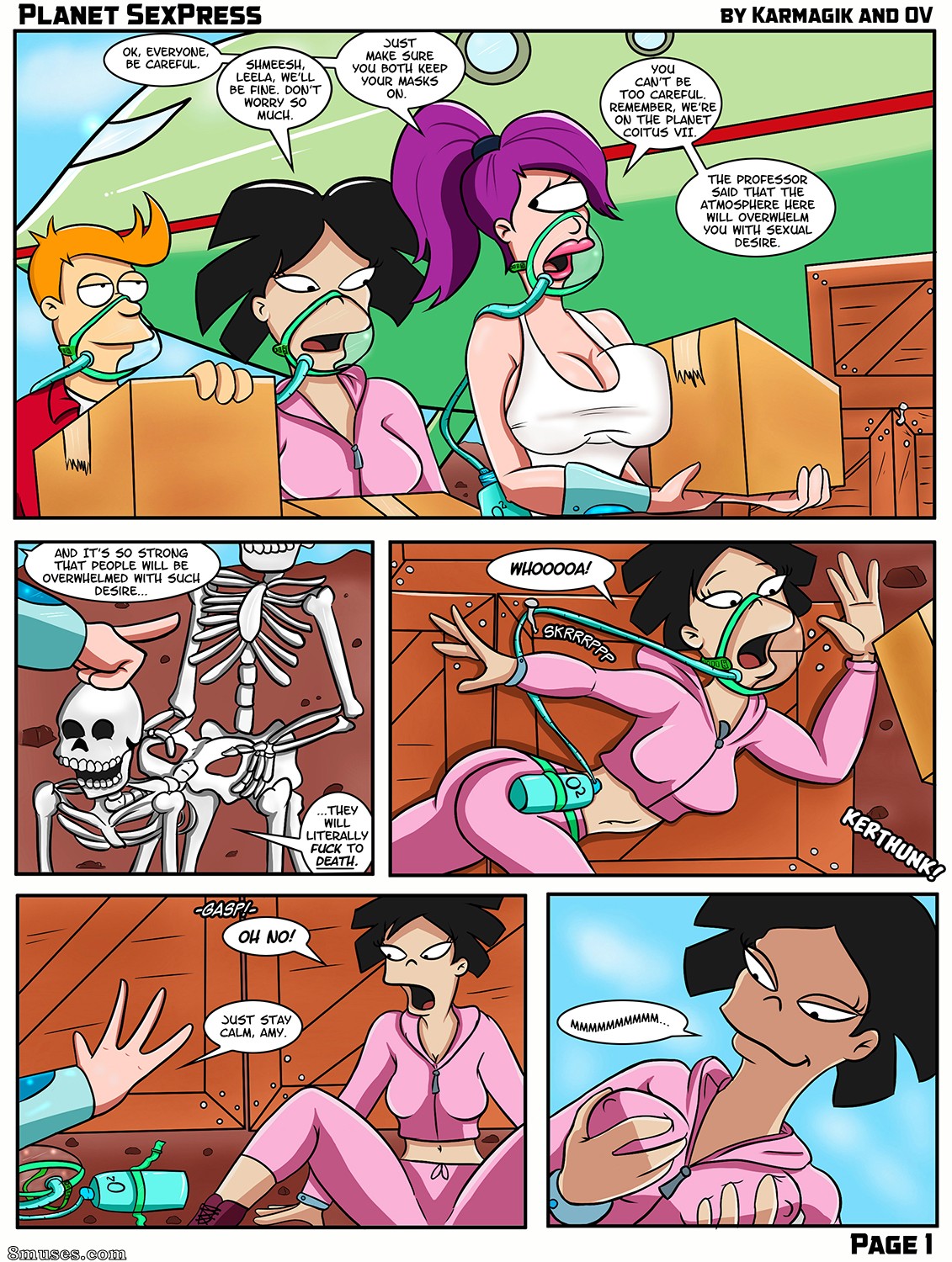 Karmagik Comics - Planet SexPress - Page 2
