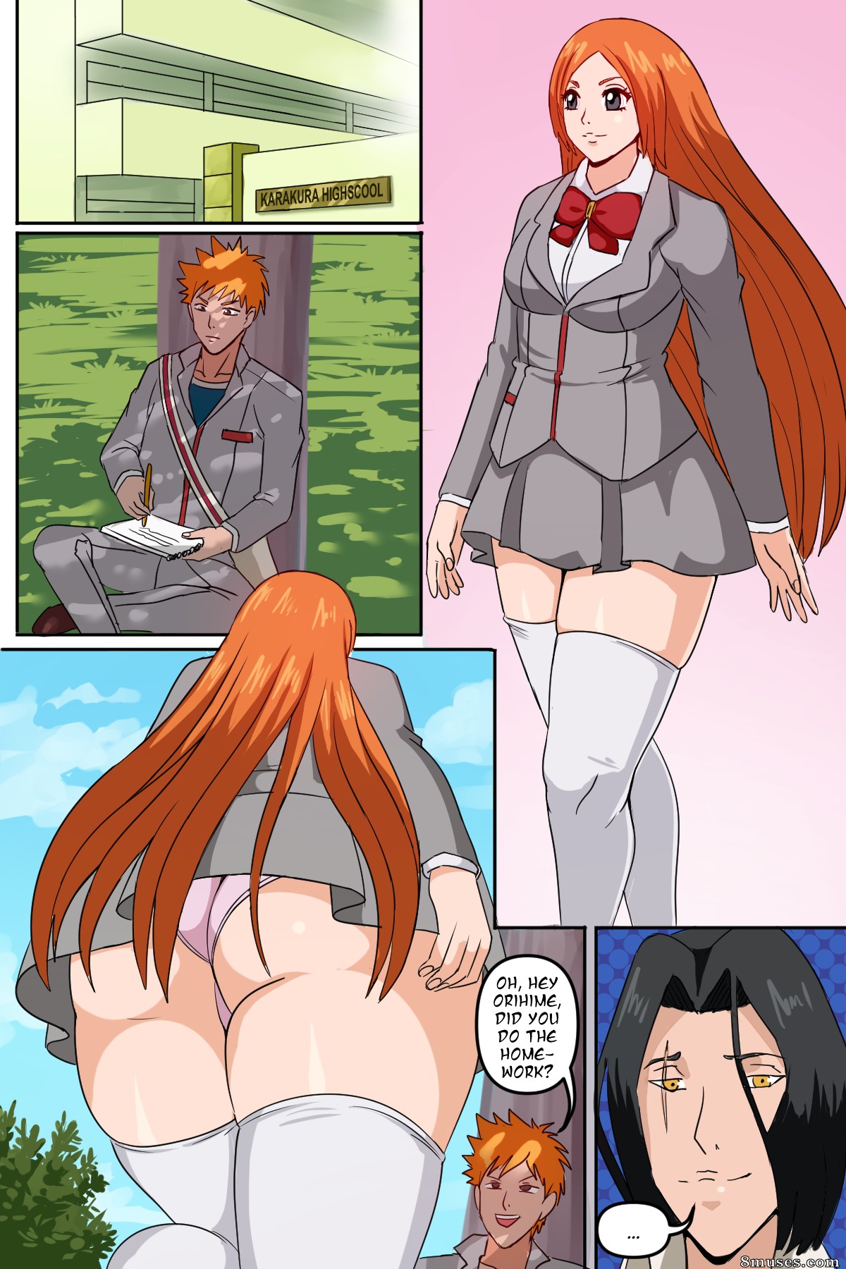 Pawg rosa - Orihime - Página 1