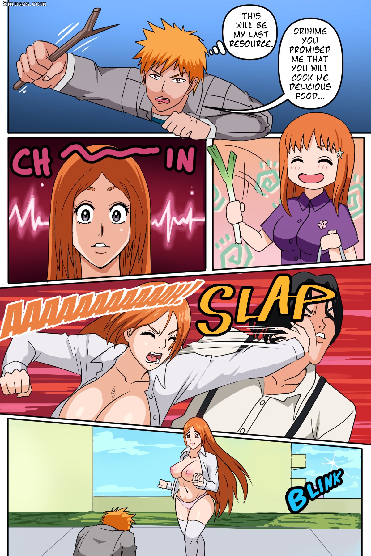 Pink Pawg - Orihime - Page 4