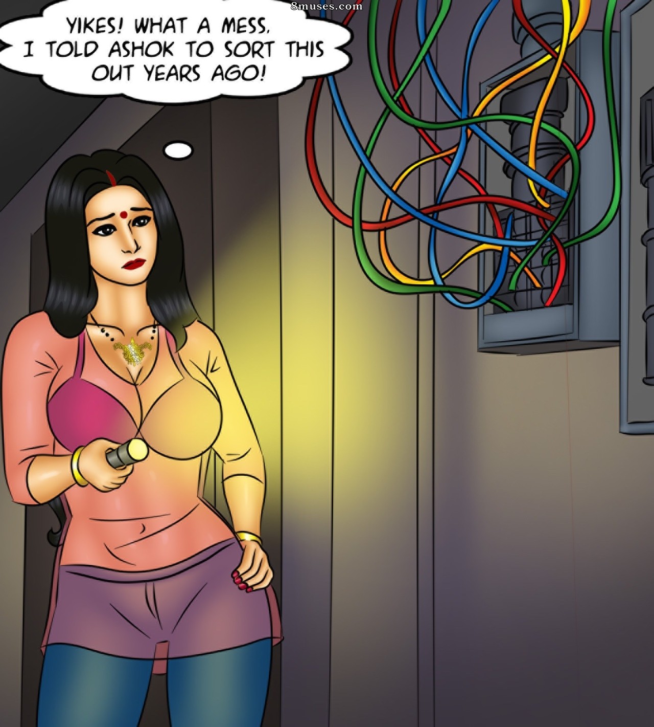 Kirtu.com Comics - Savita Bhabhi - Episode 120 - Mouth to Mouth - Page 7
