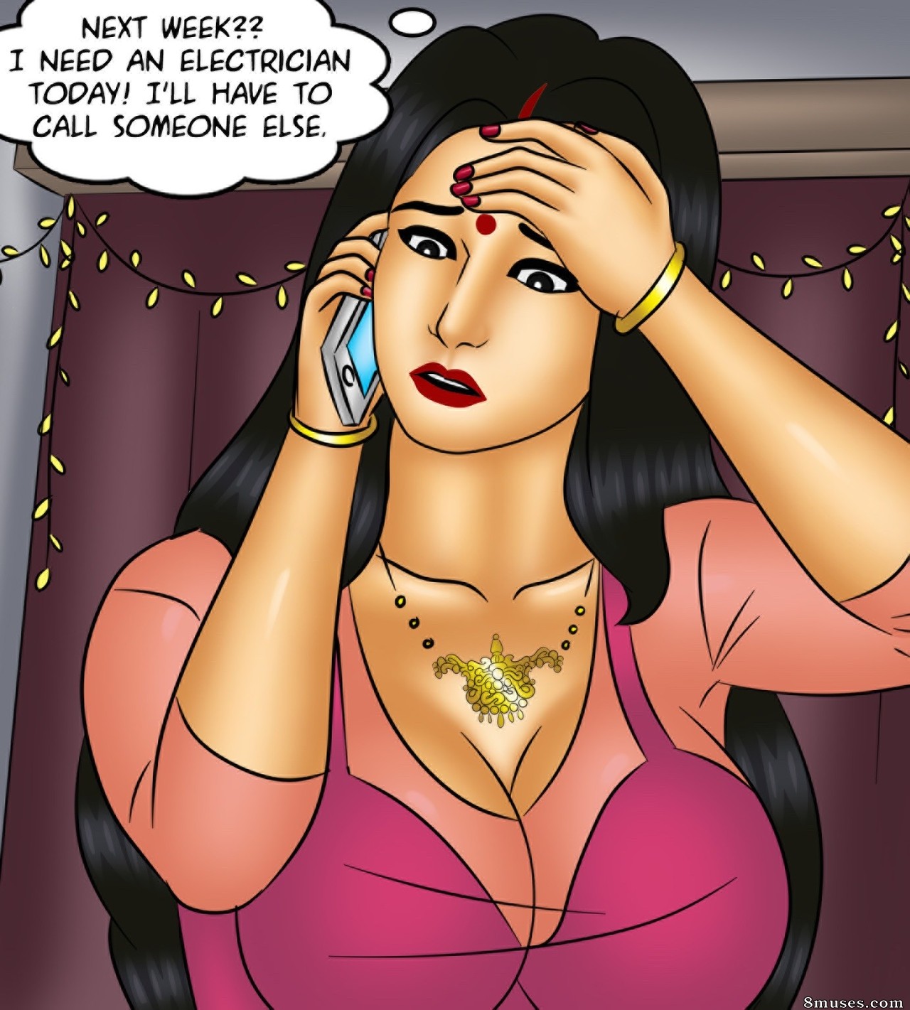 Kirtu.com Comics - Savita Bhabhi - Episode 120 - Mouth to Mouth - Page 9
