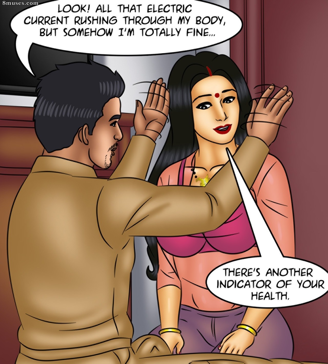 Kirtu.com Comics - Savita Bhabhi - Episode 120 - Mouth to Mouth - Page 47