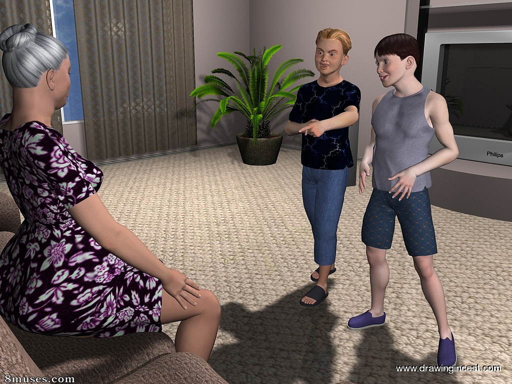 3D - Grandma, why do you have so big tits - Page 32