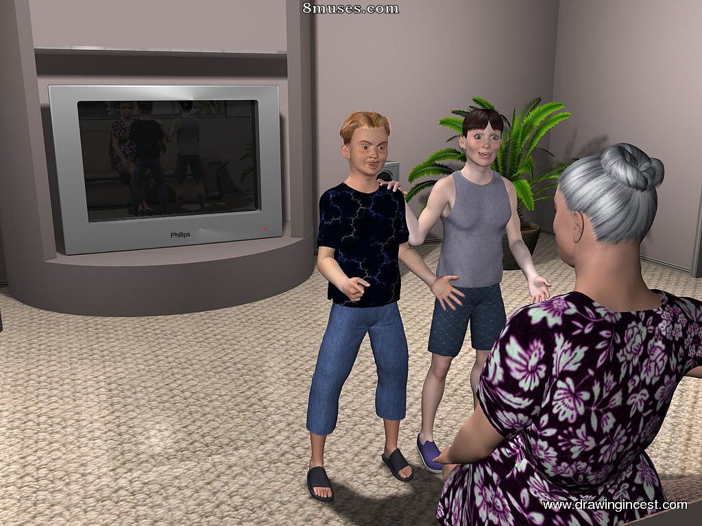 3D - Grandma, why do you have so big tits - Page 30
