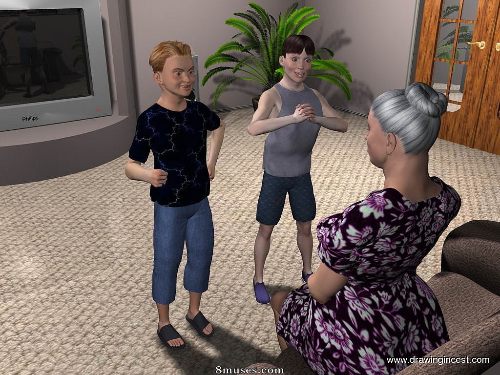 3D - Grandma, why do you have so big tits - Page 24