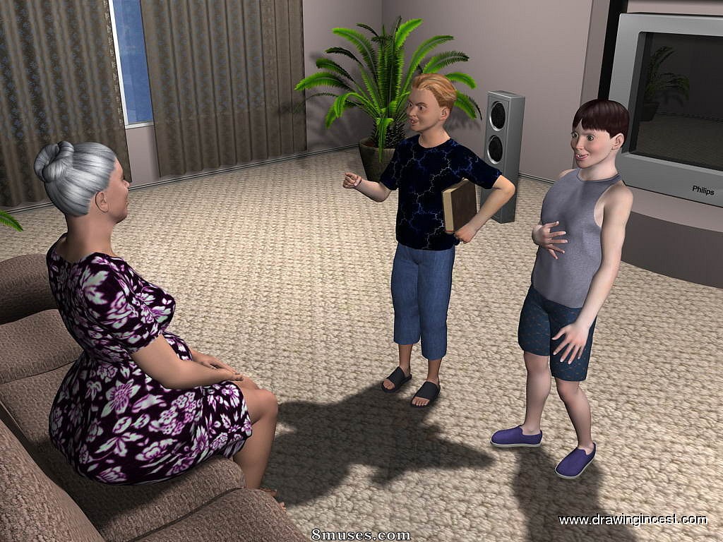 3D - Grandma, why do you have so big tits - Page 21