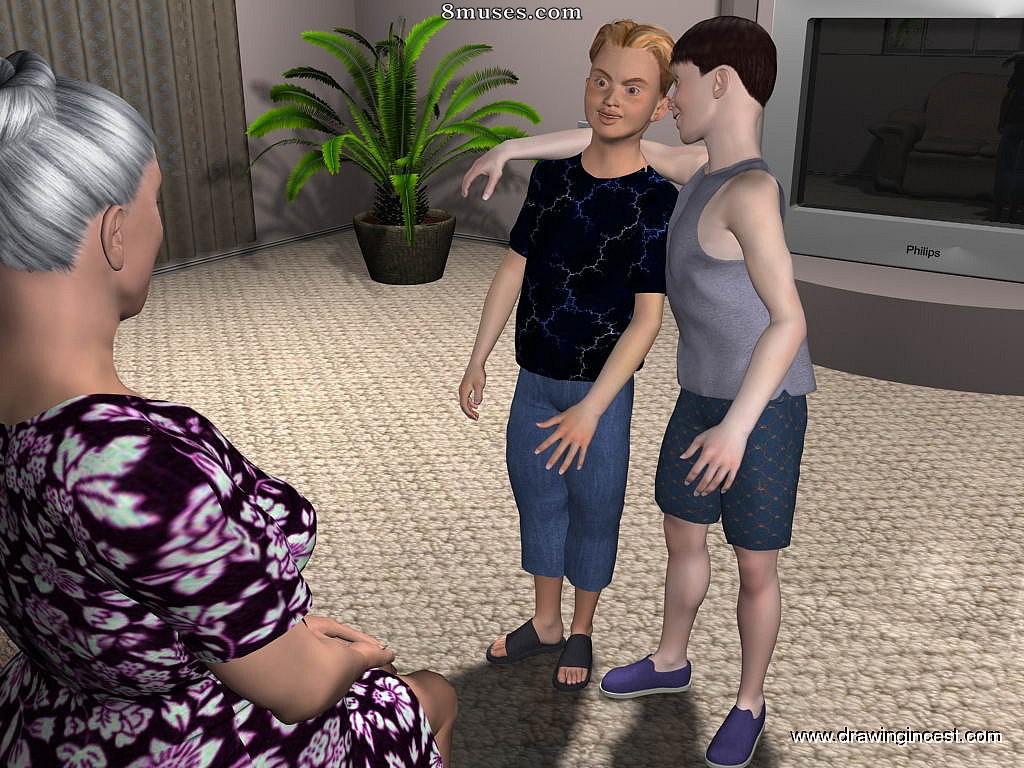3D - Grandma, why do you have so big tits - Page 27