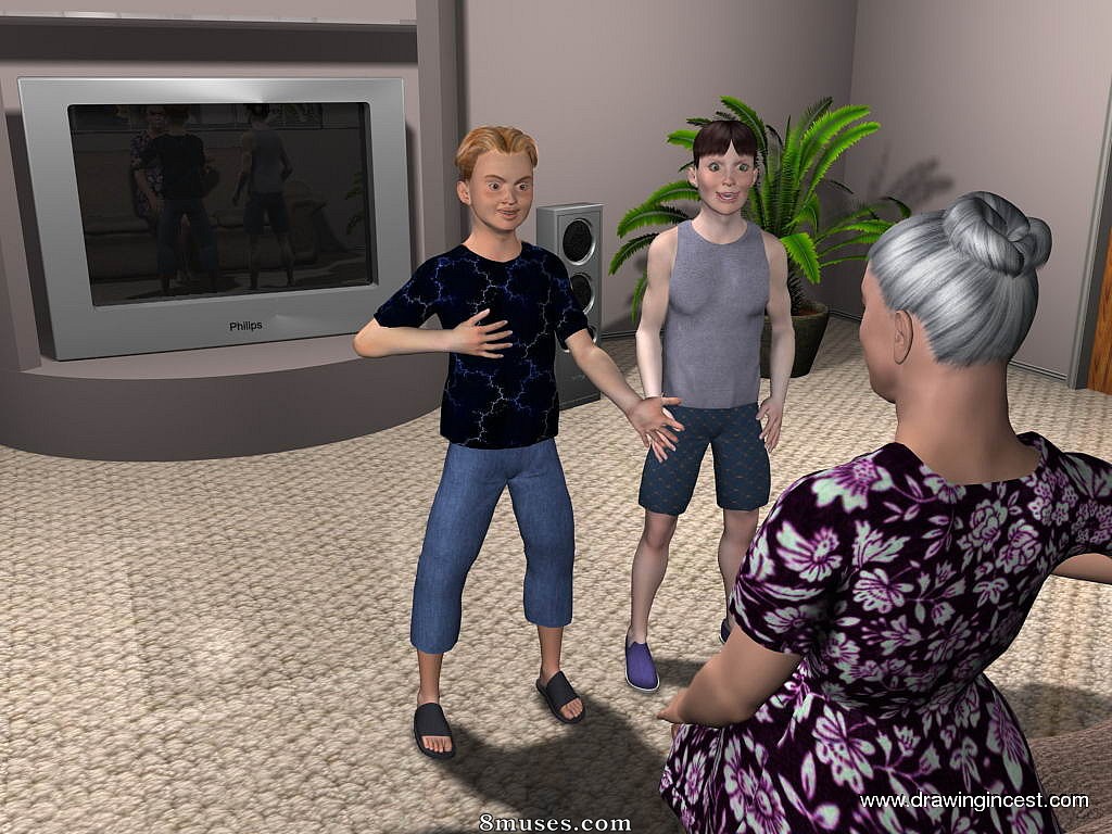 3D - Grandma, why do you have so big tits - Page 28