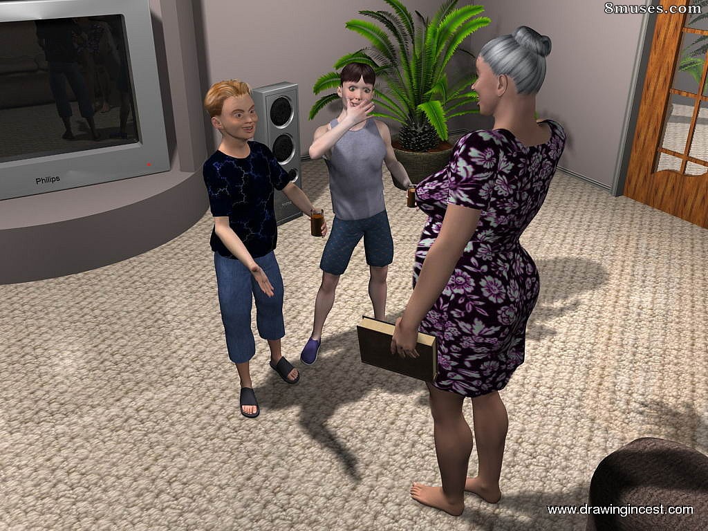 3D - Grandma, why do you have so big tits - Page 16