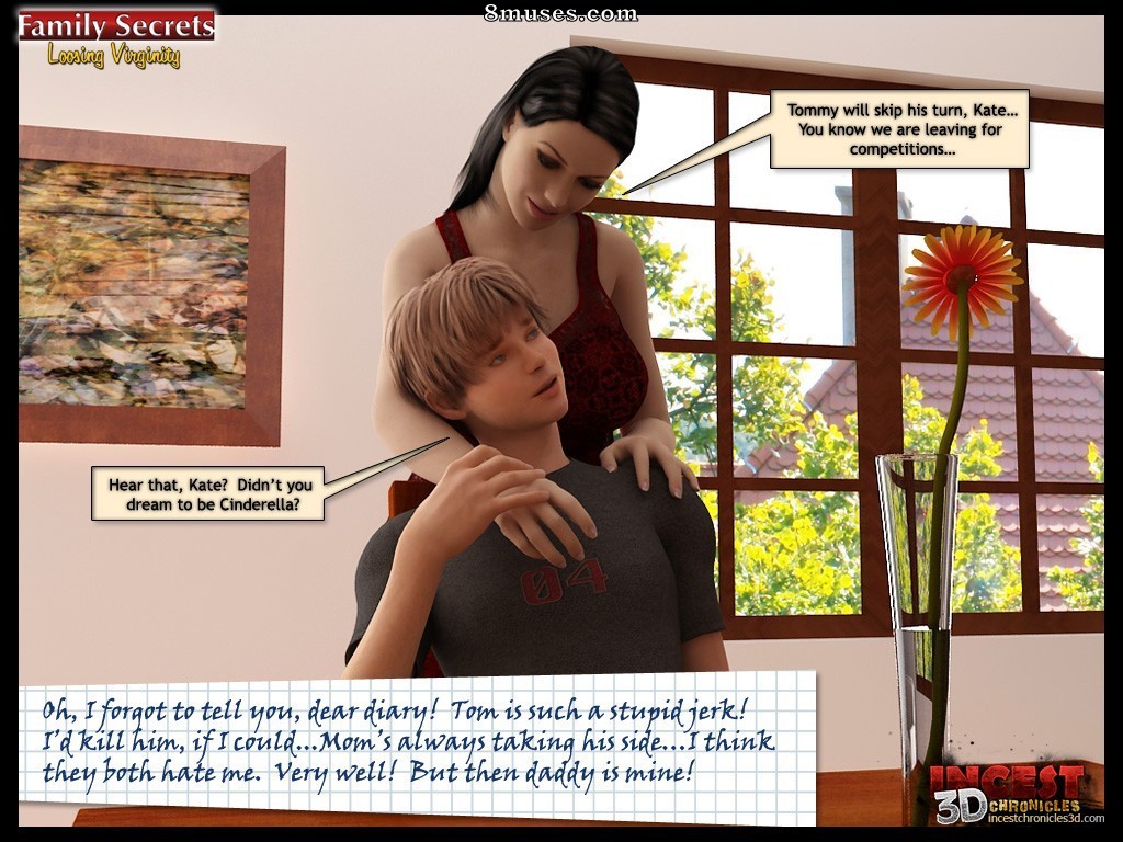 IncestChronicles3D Comics - Segredos familiares. Perdendo a virgindade - Página 4
