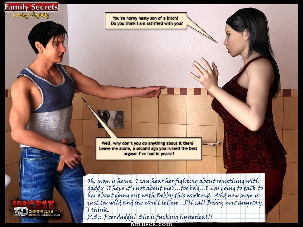 IncestChronicles3D Comics - Segredos familiares. Perdendo a virgindade - Página 36