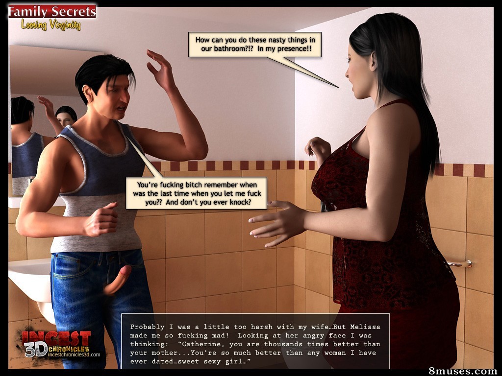 IncestChronicles3D Comics - Segredos familiares. Perdendo a virgindade - Página 35
