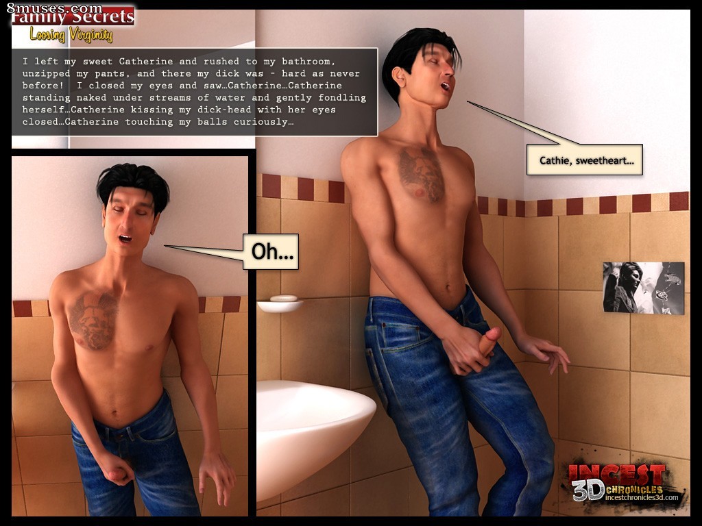 IncestChronicles3D Comics - Family Secrets. Loosing Virginity - Page 32