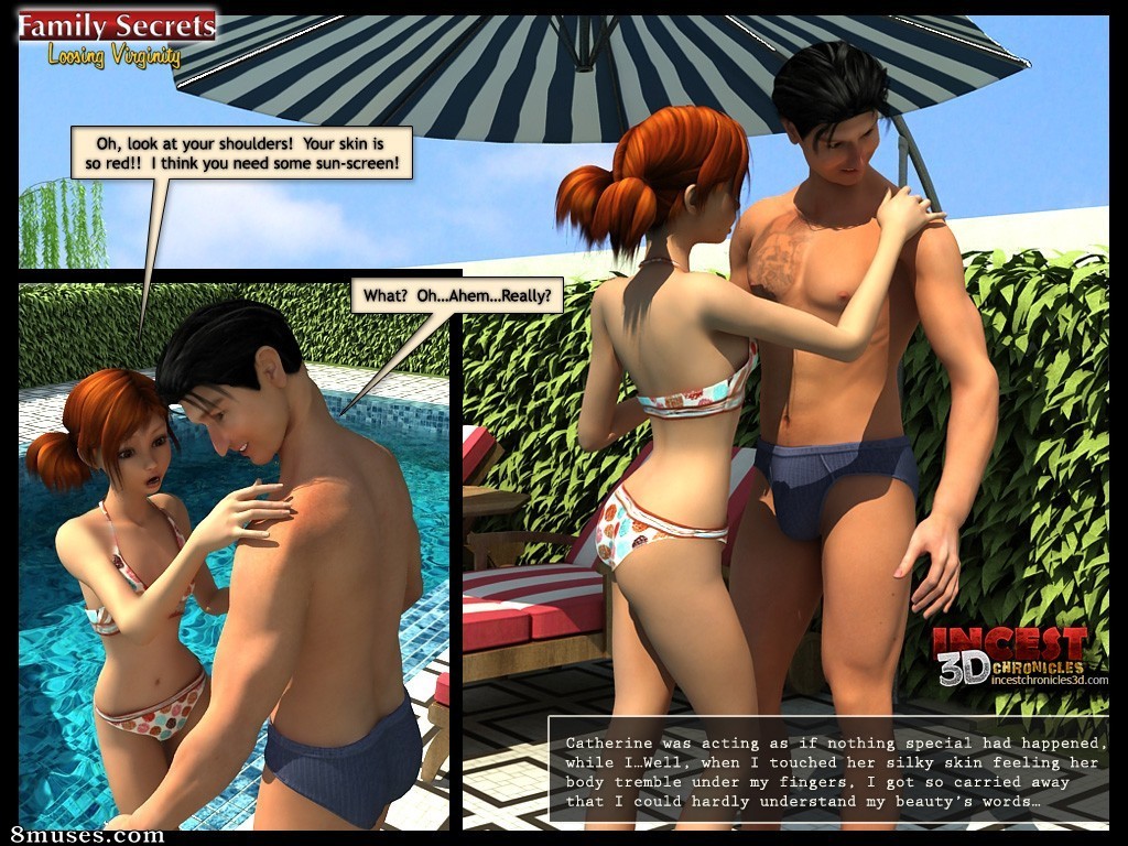 IncestChronicles3D Comics - Family Secrets. Loosing Virginity - Page 13