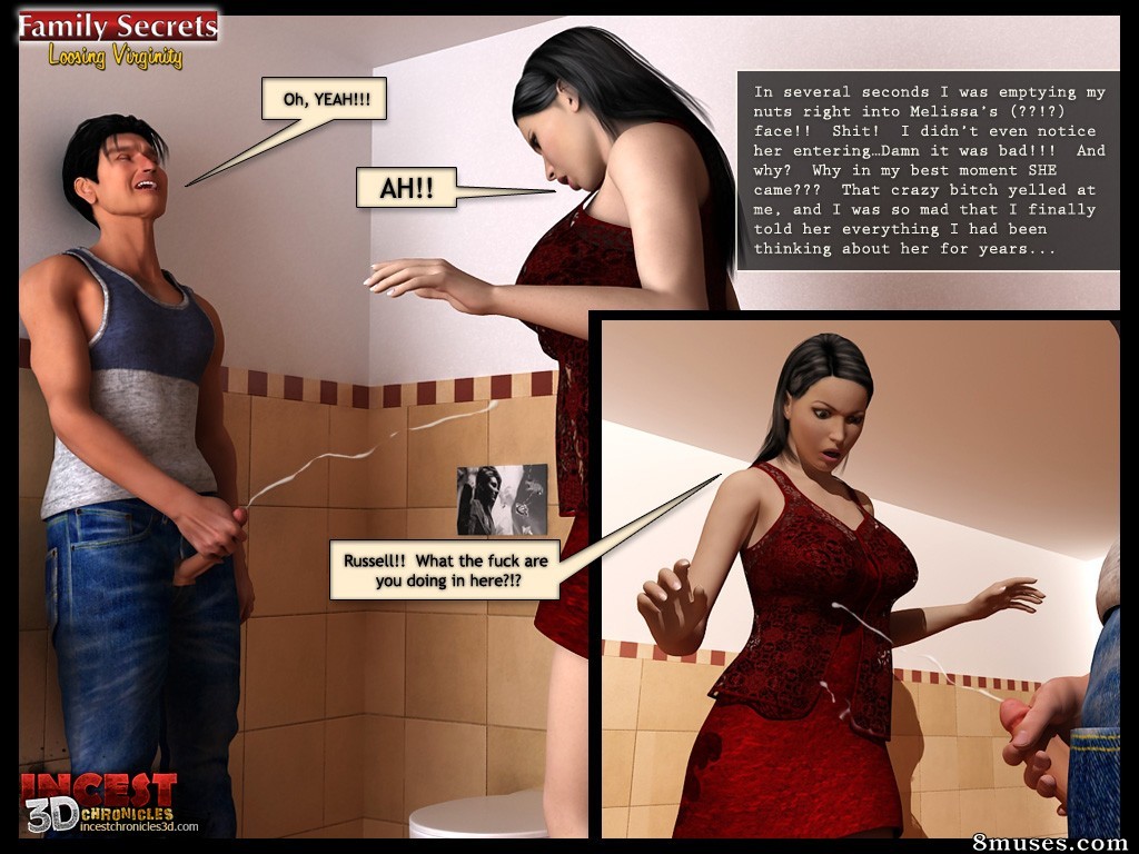 IncestChronicles3D Comics - Family Secrets. Loosing Virginity - Page 34