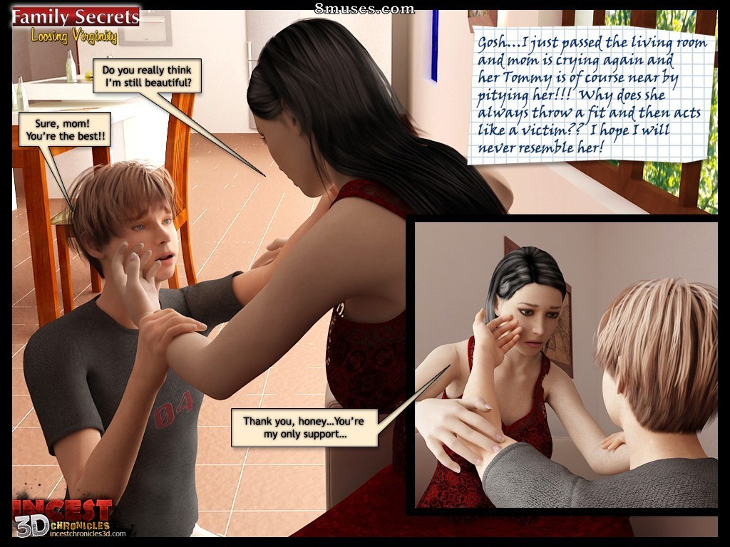IncestChronicles3D Comics - Family Secrets. Loosing Virginity - Page 38