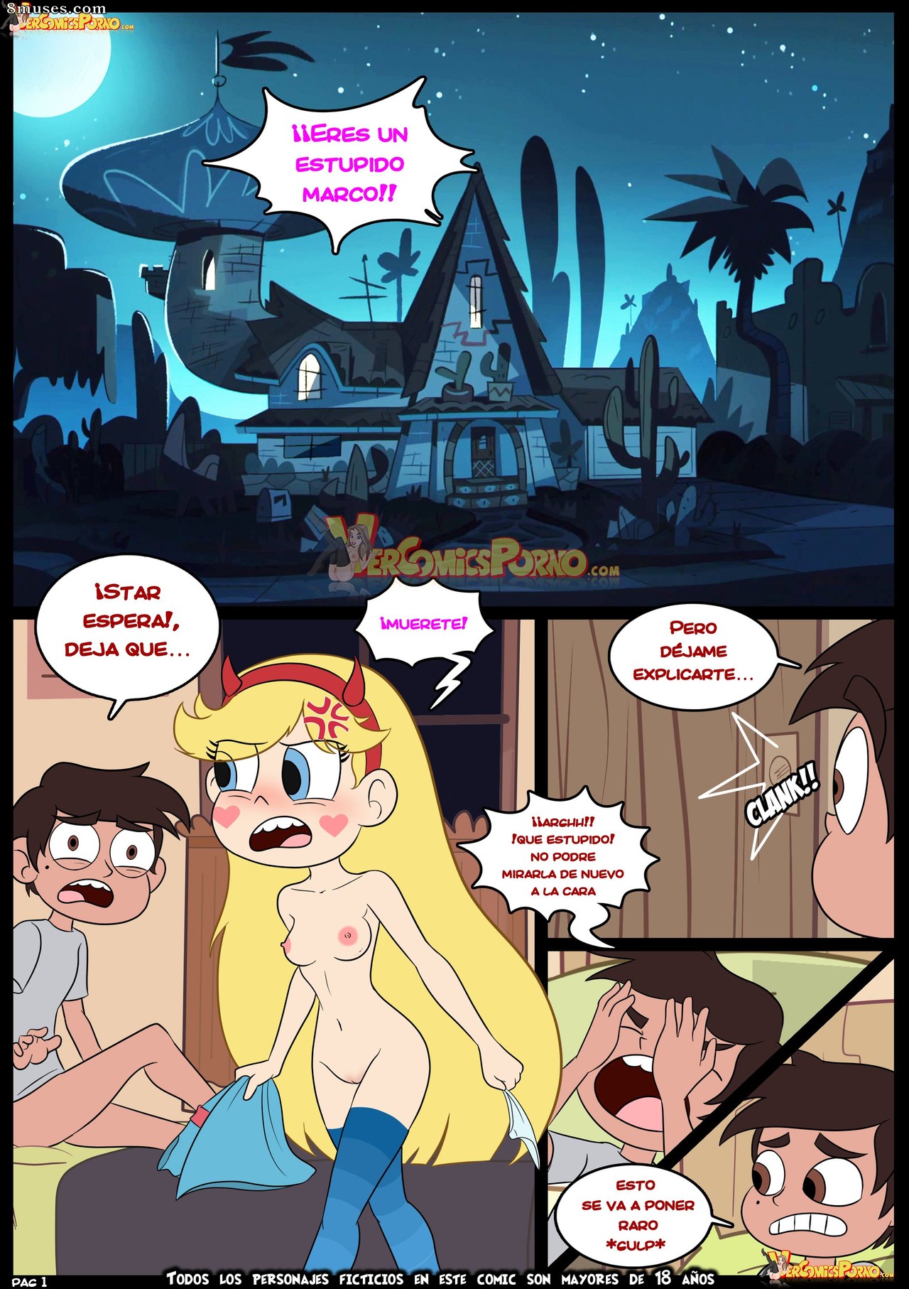 Page 2 | Croc-Comics/Star-Vs-The-Forces-of-Sex-English/Issue-2 | 8muses - Sex  Comics