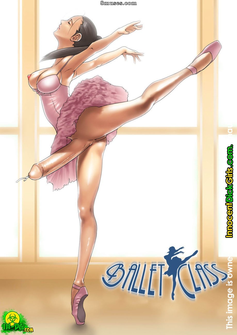 Innocent Dickgirls Comics - A Aula de Balé - Página 1