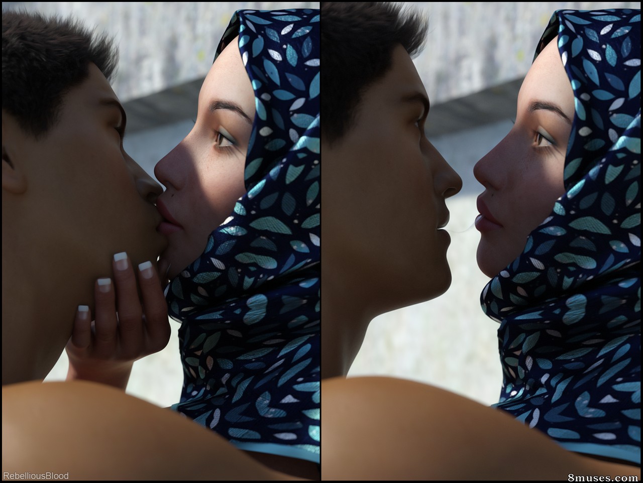 Hijab 3DX - LoseKorntrol - Busted And Entertained - Page 38