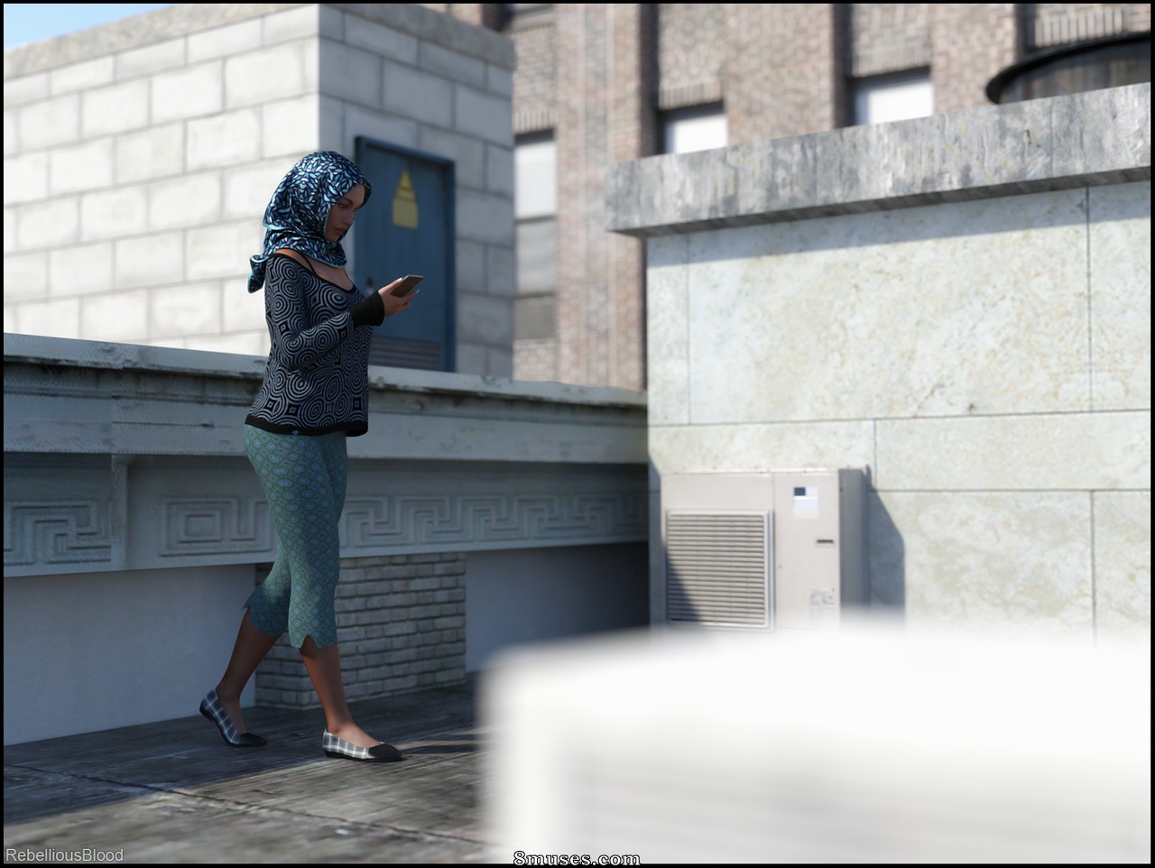 Hijab 3DX - LoseKorntrol - Busted And Entertained - Page 6