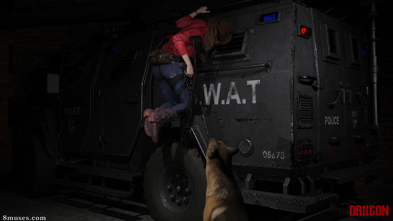 Resident Evil Saga - Armored Motel 2 - No Text - Page 9