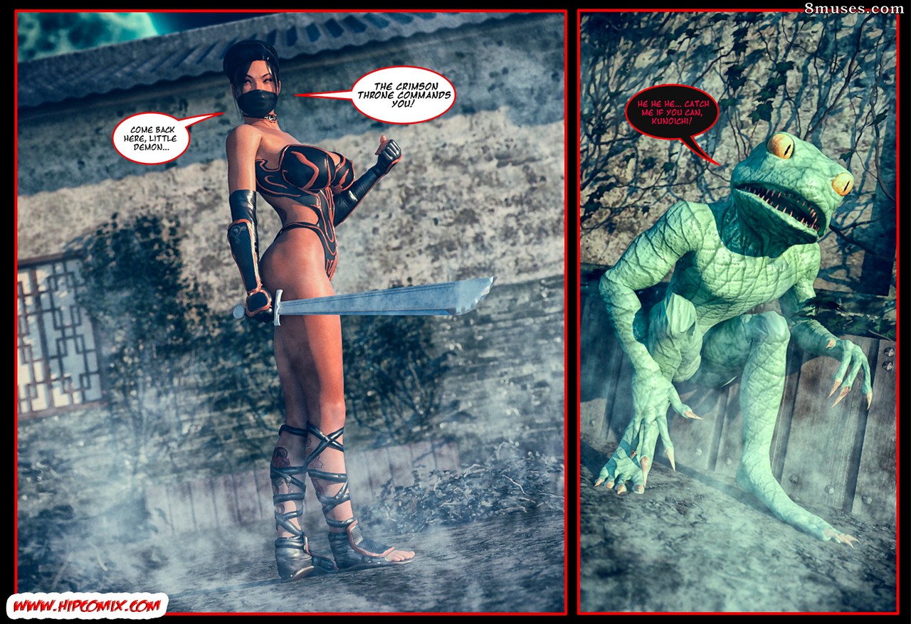HIP Comix - Kunoichi - Noite de yokai - Página 5
