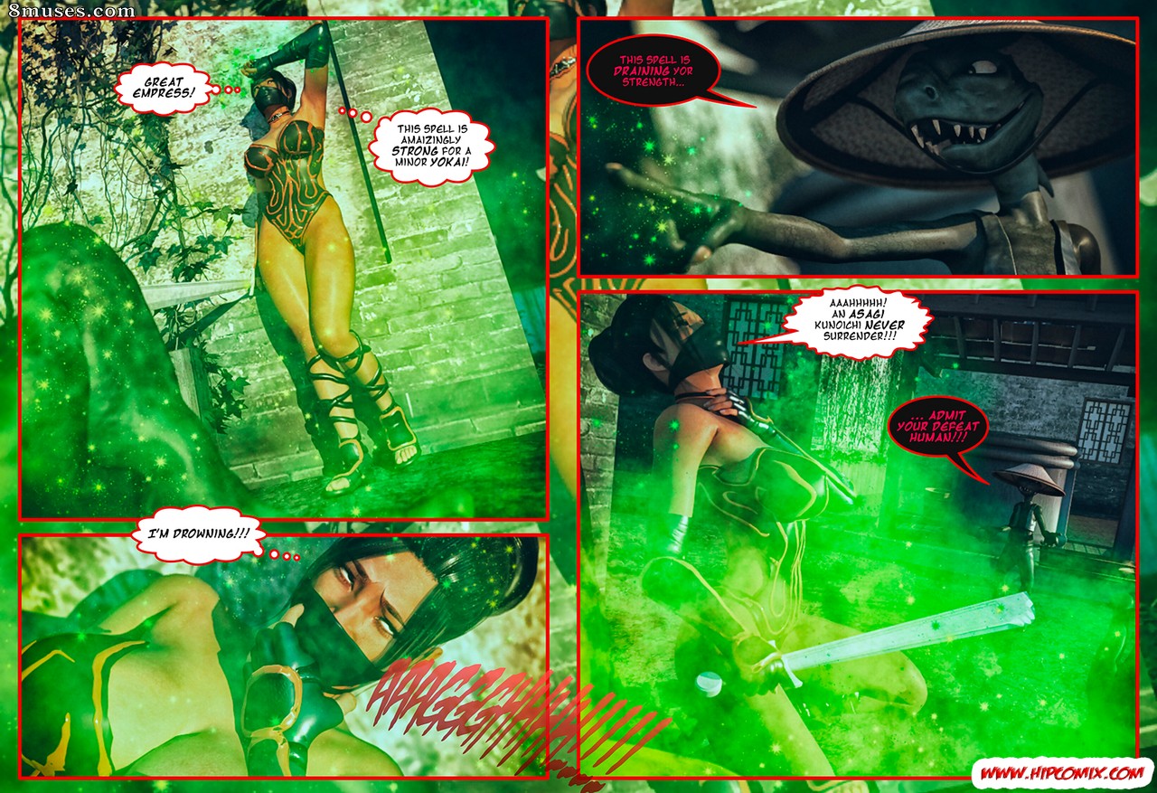 HIP Comix - Kunoichi - Noite de yokai - Página 27