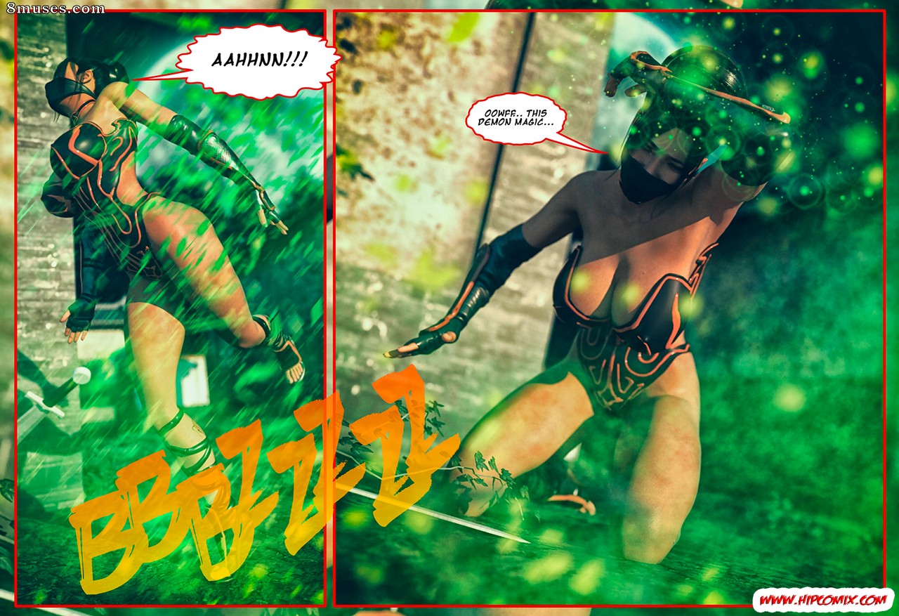 HIP Comix - Kunoichi - Noite de yokai - Página 12
