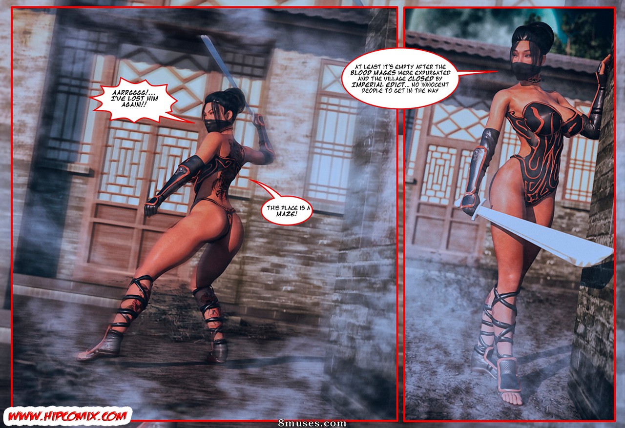HIP Comix - Kunoichi - Noite de yokai - Página 8