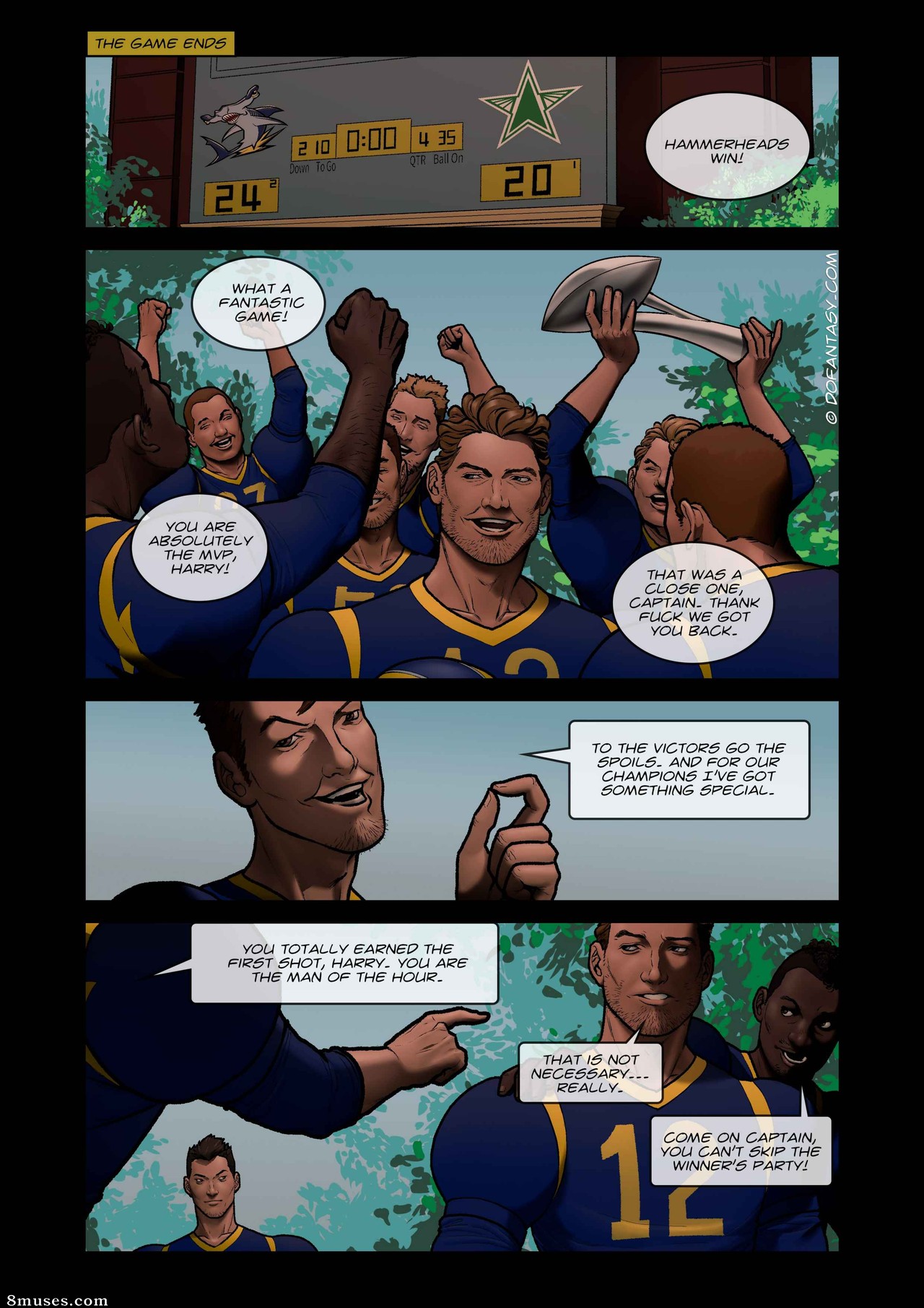 Fansadox Comics - Fansadox 589 - Red in Tooth and Claw - Kitty Hand - Page 54
