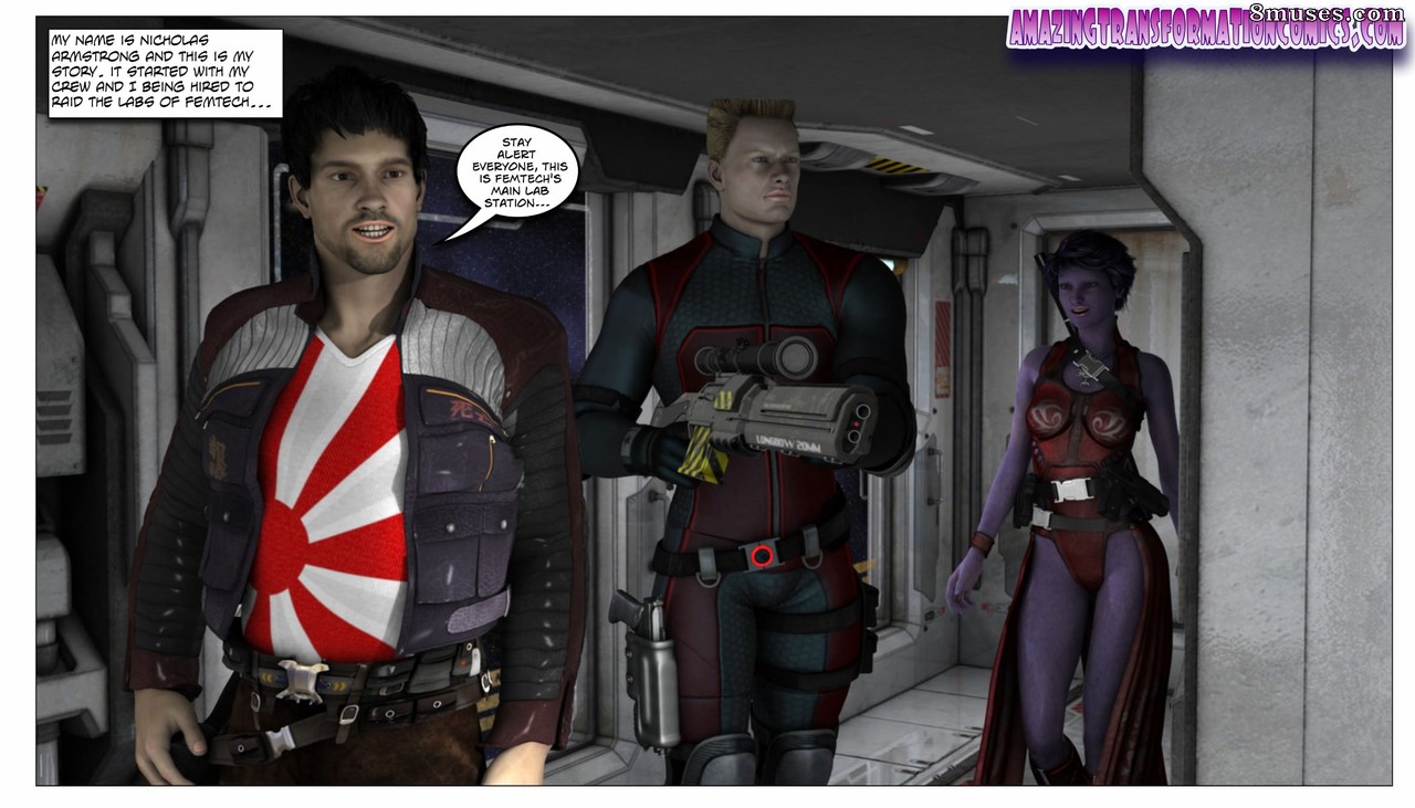 Comics de transformación increíble - Feminizado por Femtech - Página 2