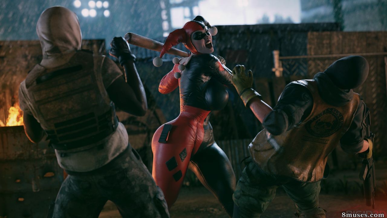Rigid3D - Harley x Thugs - Page 1