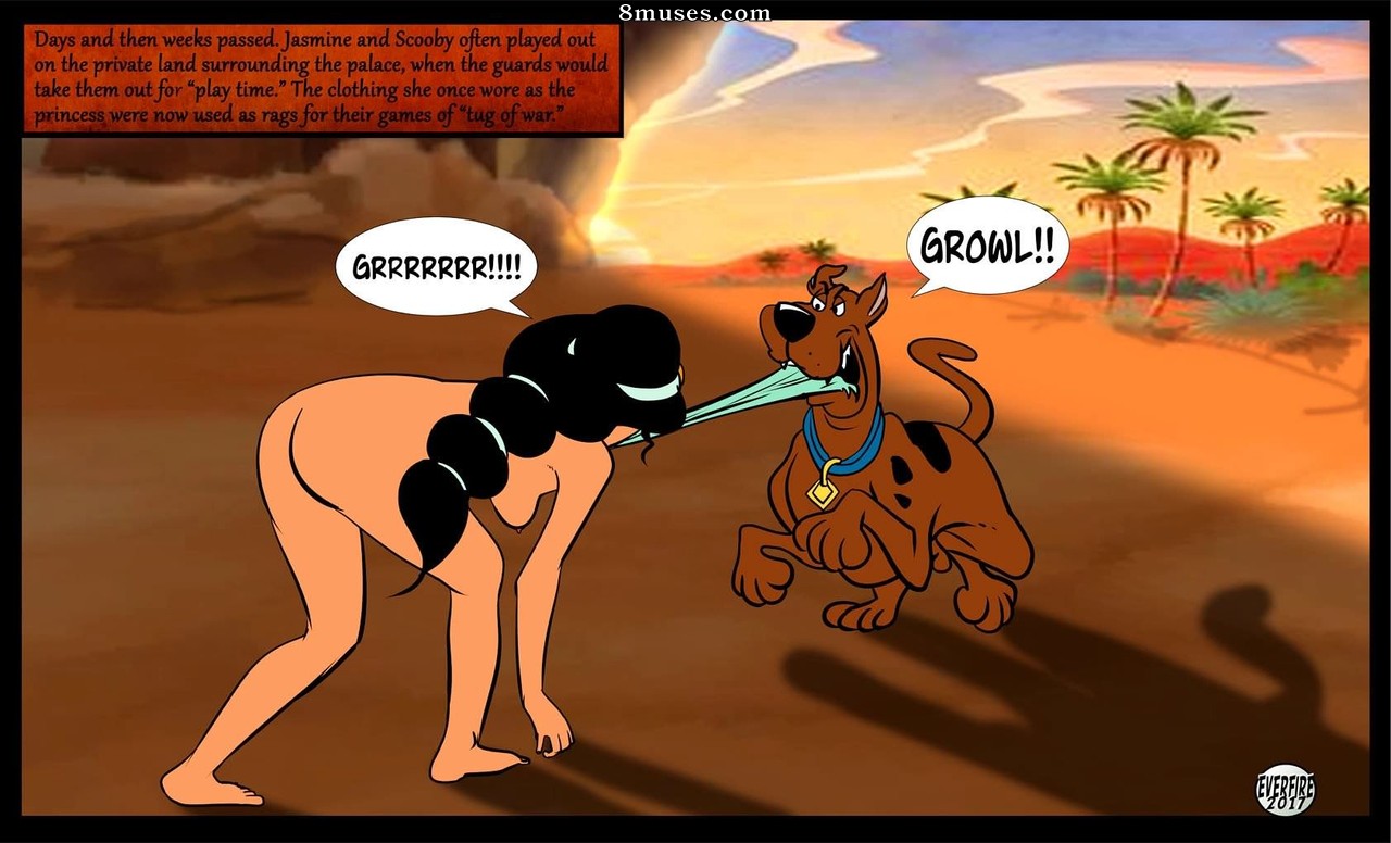 Everfire Comics - Princesse Jasmine s'accouple avec Scooby-Doo - Page 9