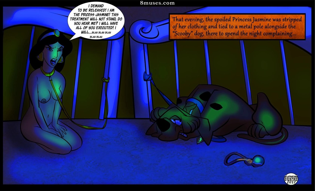 Everfire Comics - Princesa Jasmine se reproduce con Scooby Doo - Página 6