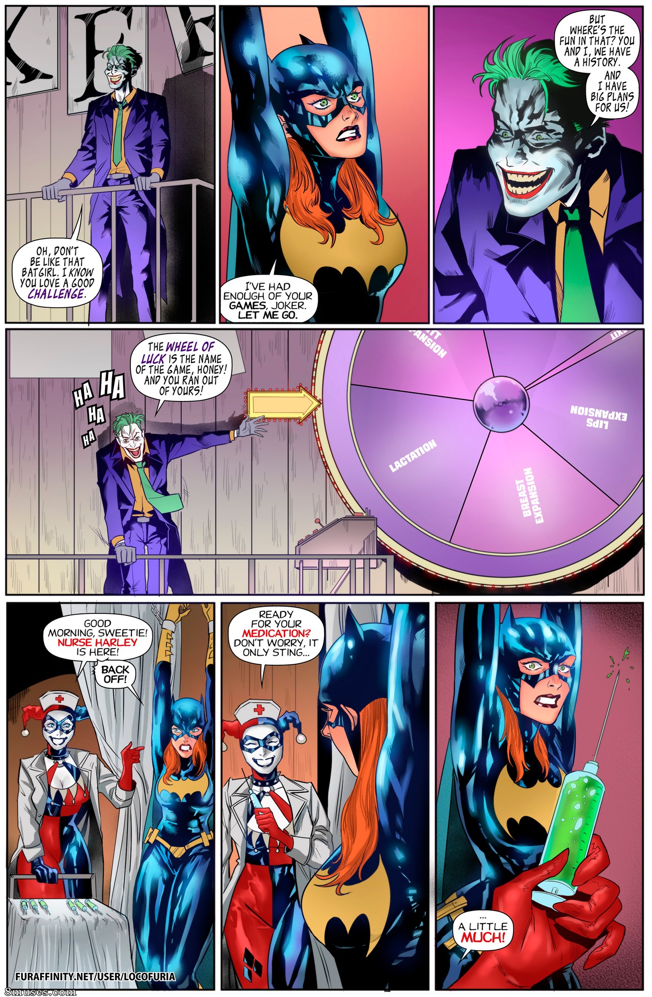 Locofuria Comics - The Joke's on Batgirl - Page 9