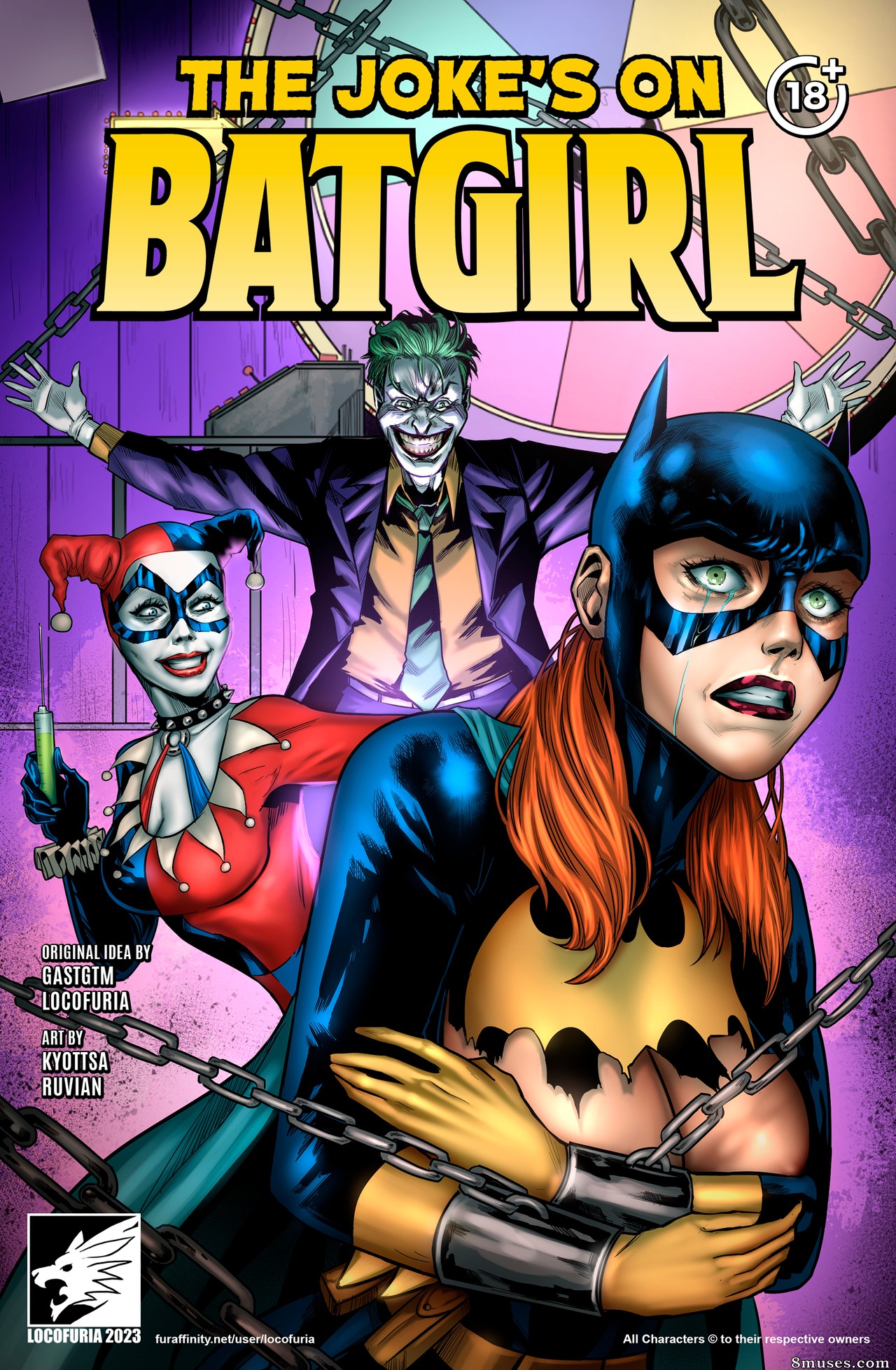 Locofuria Comics - The Joke's on Batgirl - Page 1