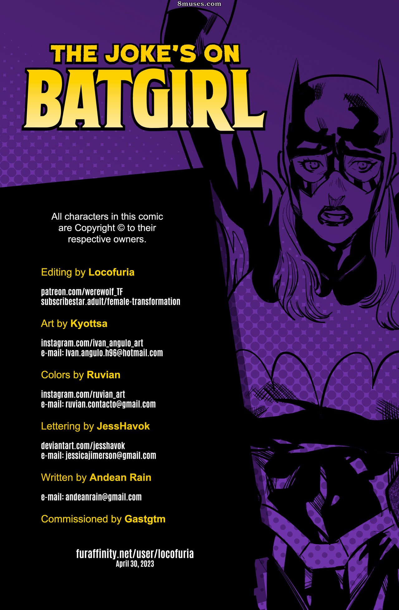 Locofuria Comics - The Joke's on Batgirl - Page 3