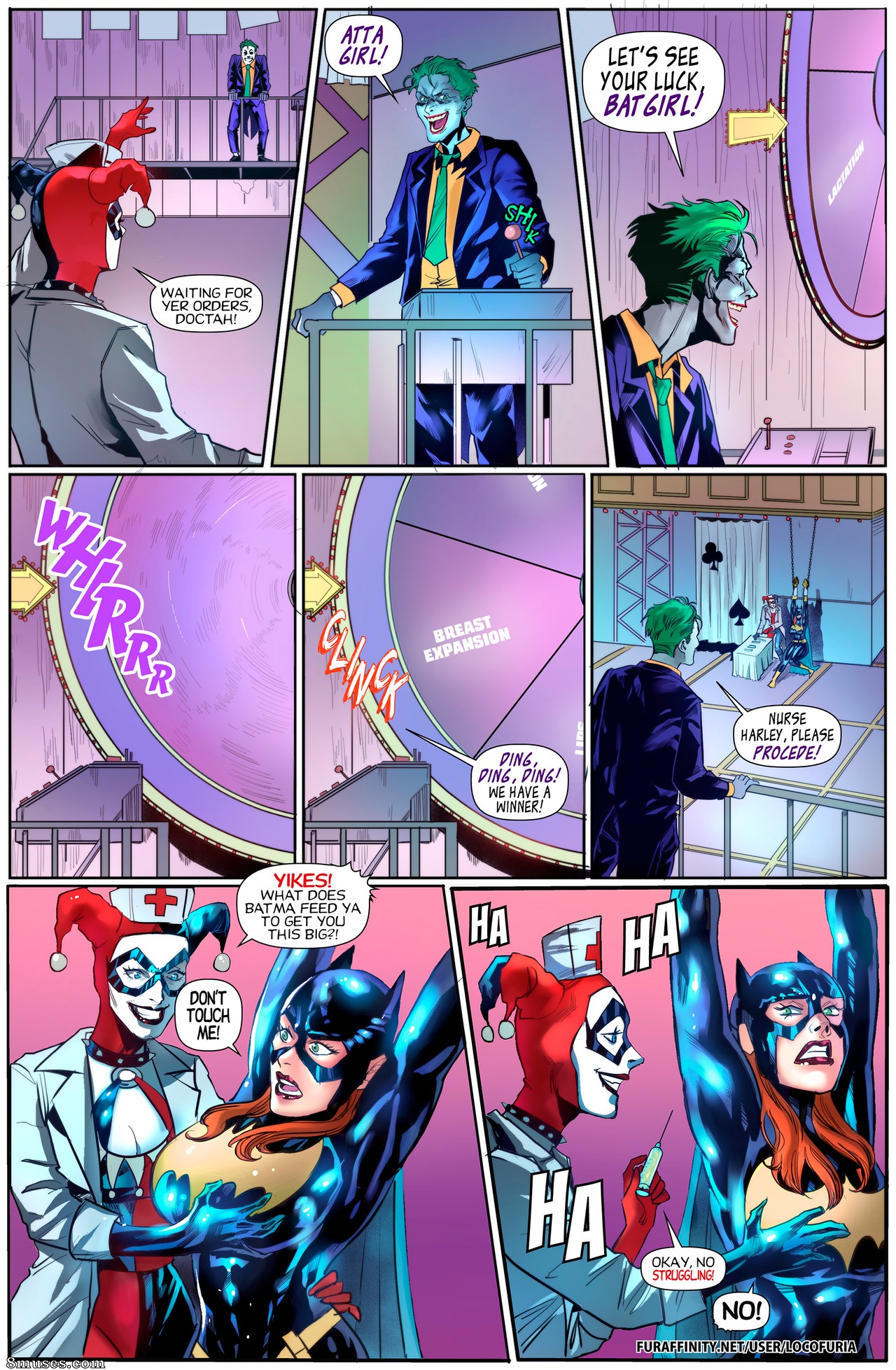 Locofuria Comics - The Joke's on Batgirl - Page 10
