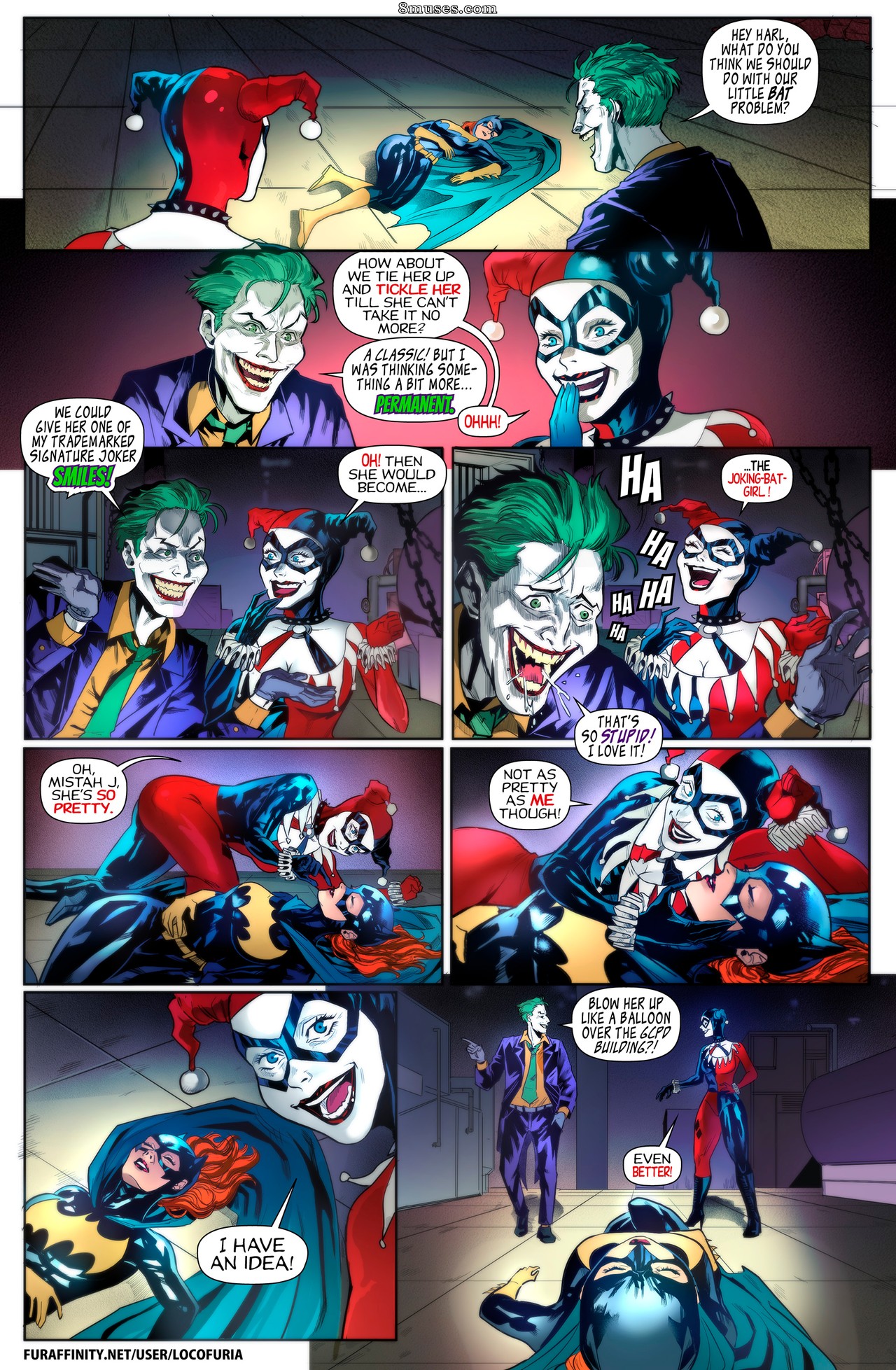 Locofuria Comics - The Joke's on Batgirl - Page 7
