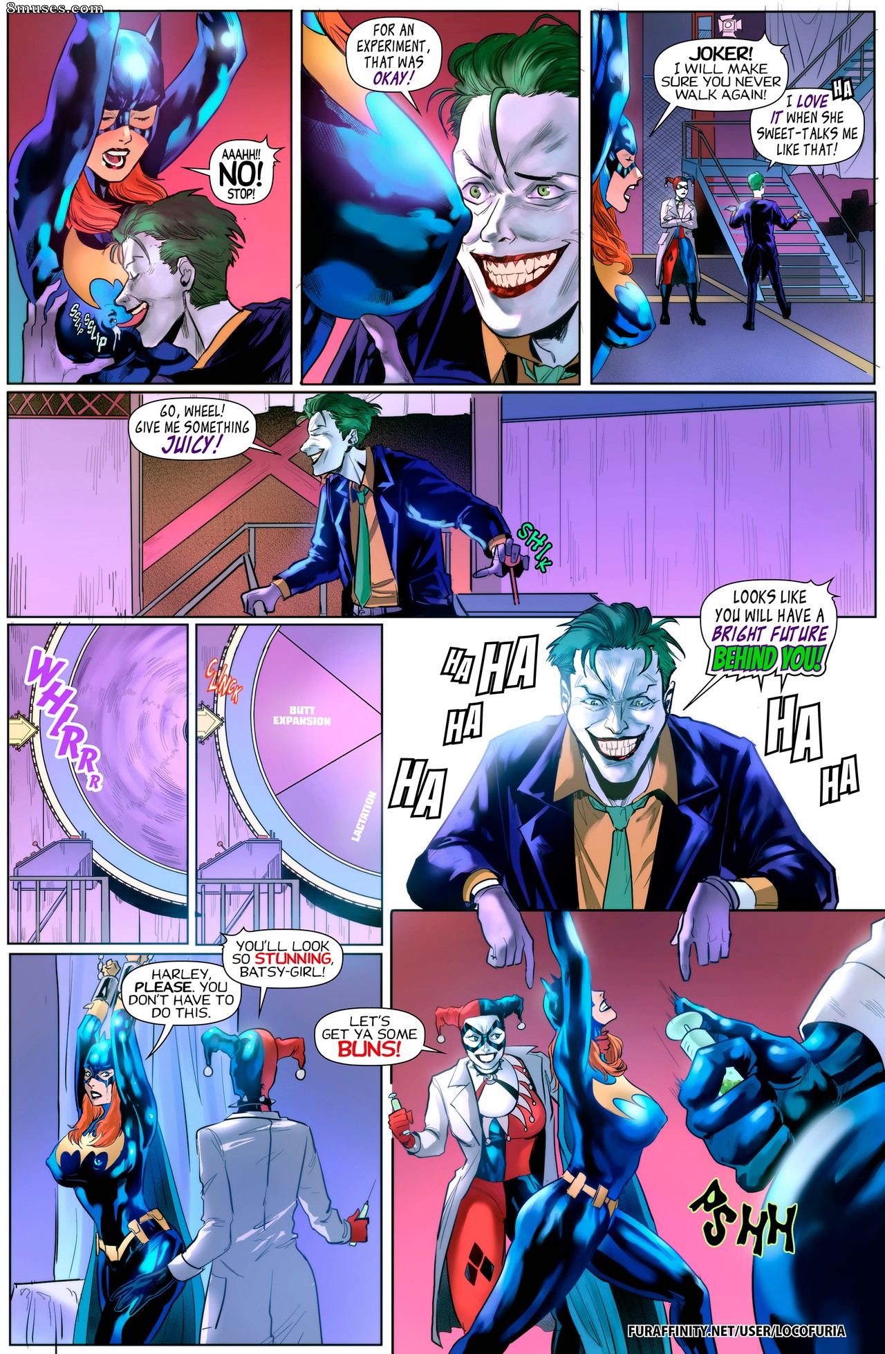 Locofuria Comics - The Joke's on Batgirl - Page 14