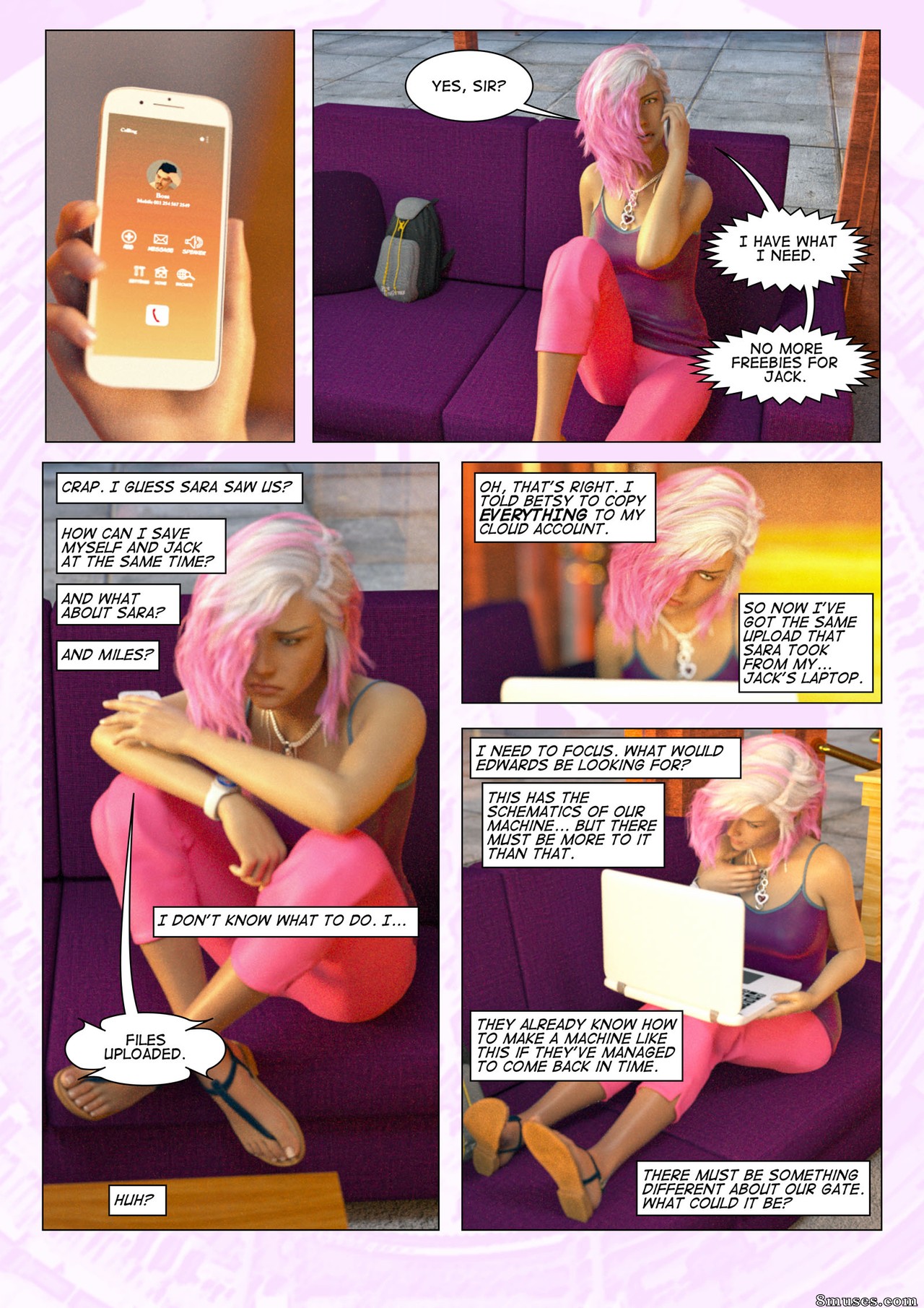 Captain Blue - Fractured​ - Page 78
