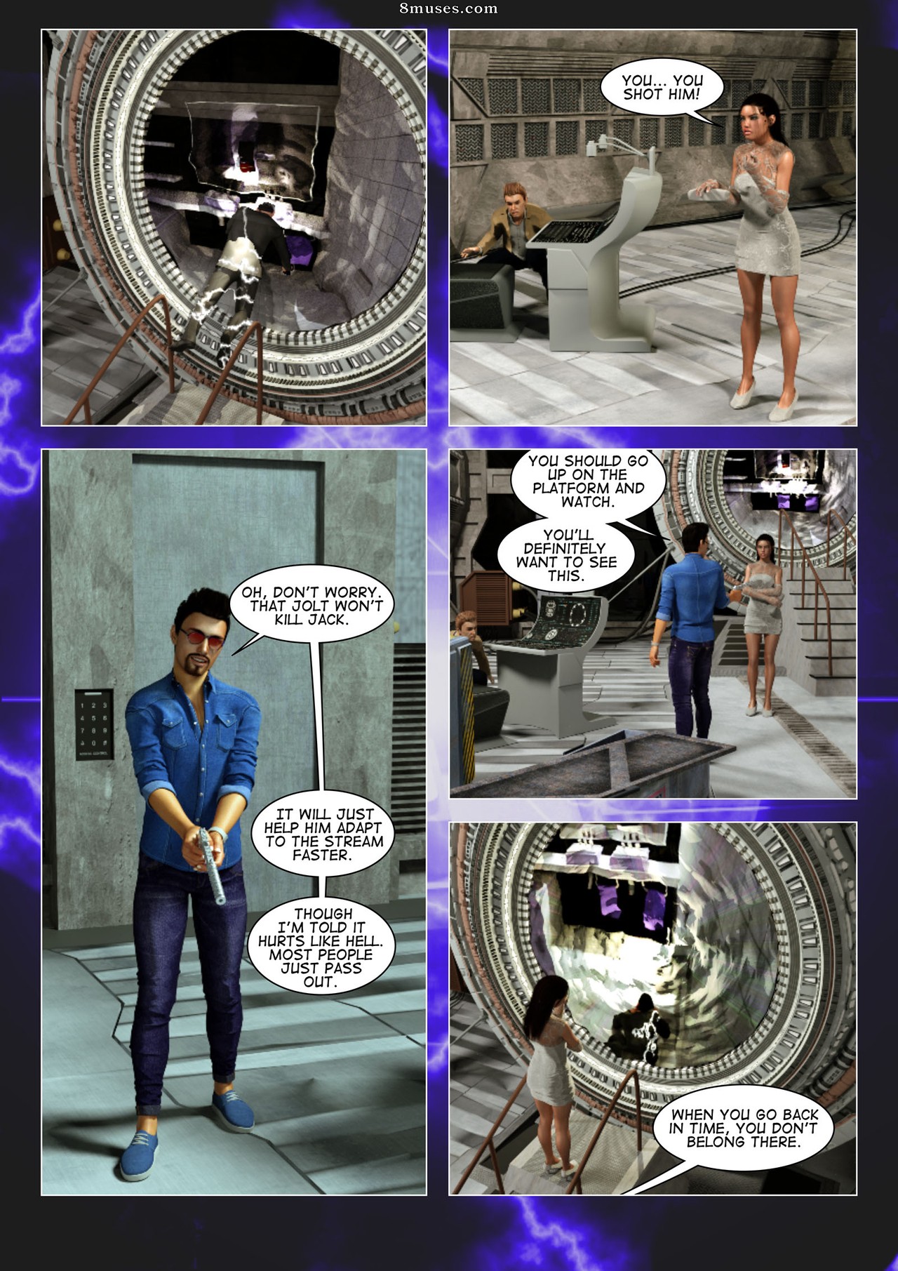 Captain Blue - Fractured​ - Page 38