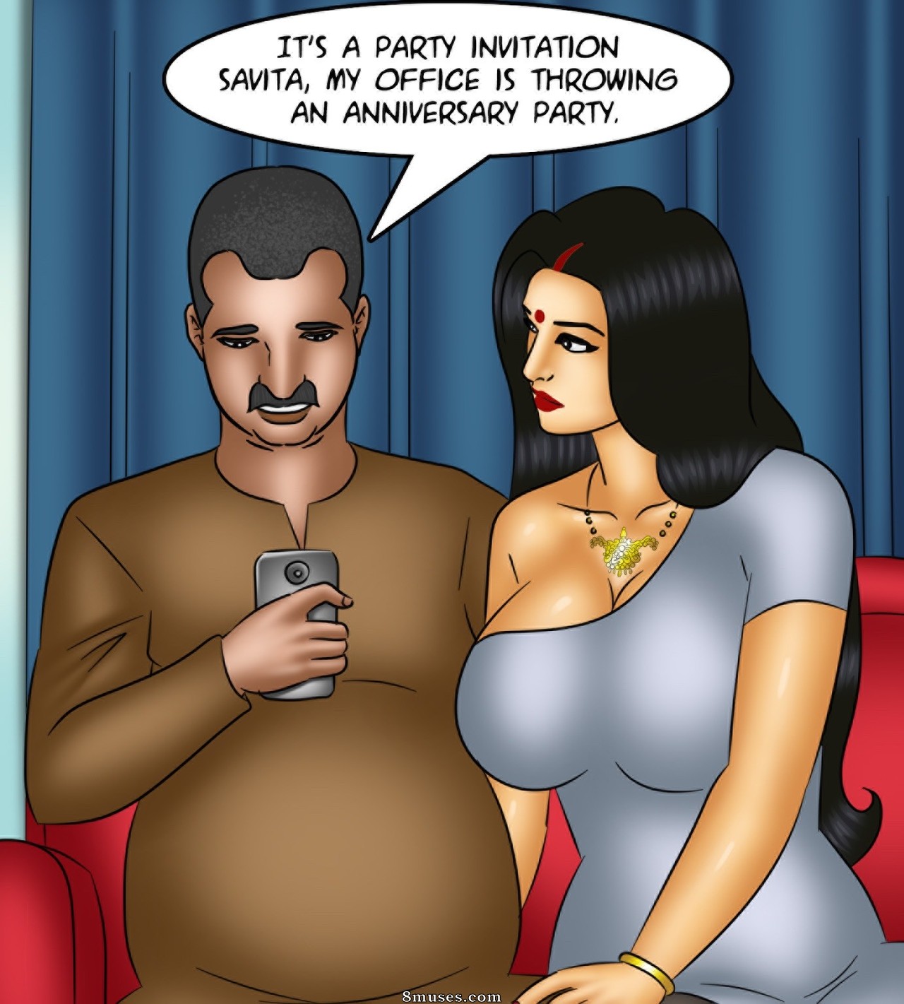 Kirtu.com Comics - Savita Bhabhi - Episode 118 - The Mis-Adeventures of Scarlet Queen - Page 5
