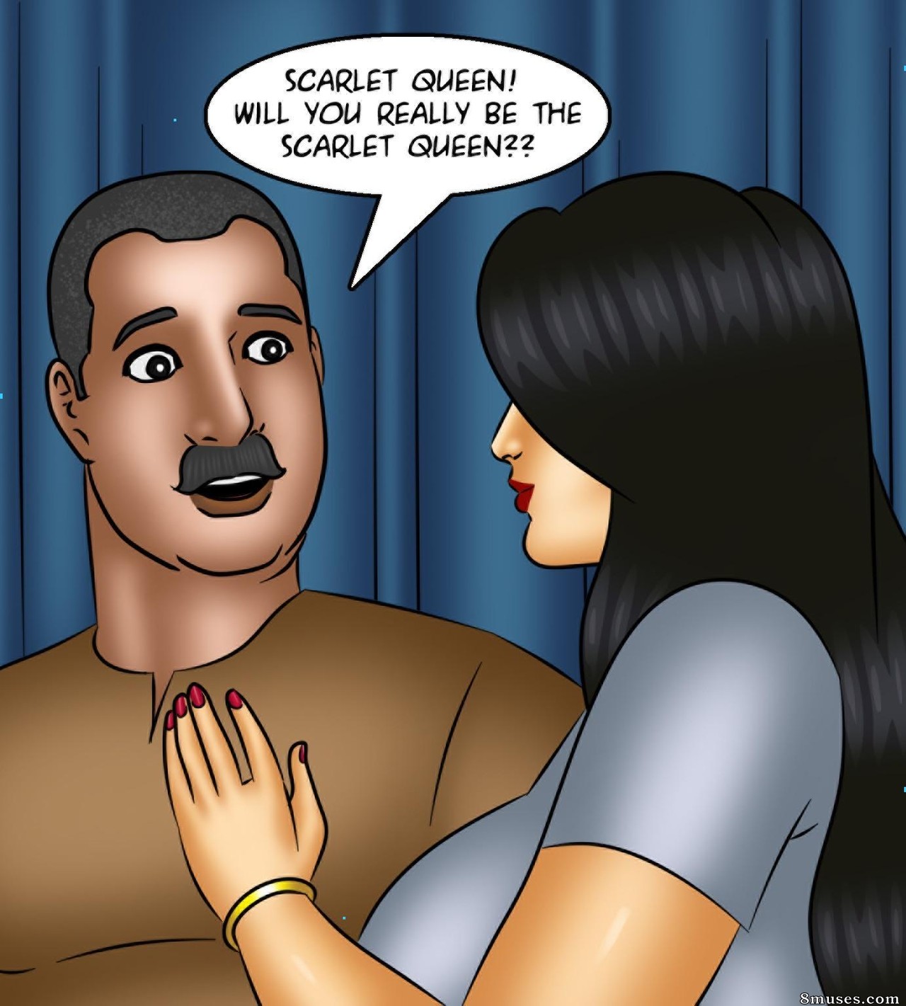 Kirtu.com Comics - Savita Bhabhi - Episode 118 - The Mis-Adeventures of Scarlet Queen - Page 14
