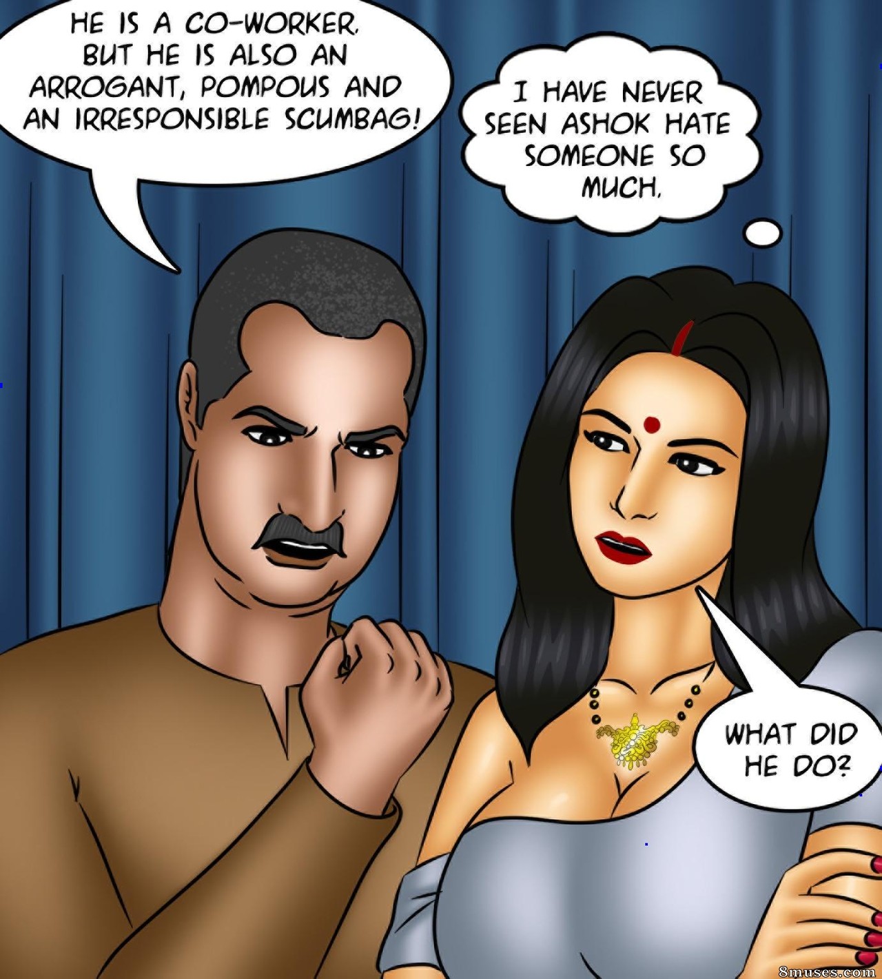 Kirtu.com Comics - Savita Bhabhi - Episode 118 - The Mis-Adeventures of Scarlet Queen - Page 20