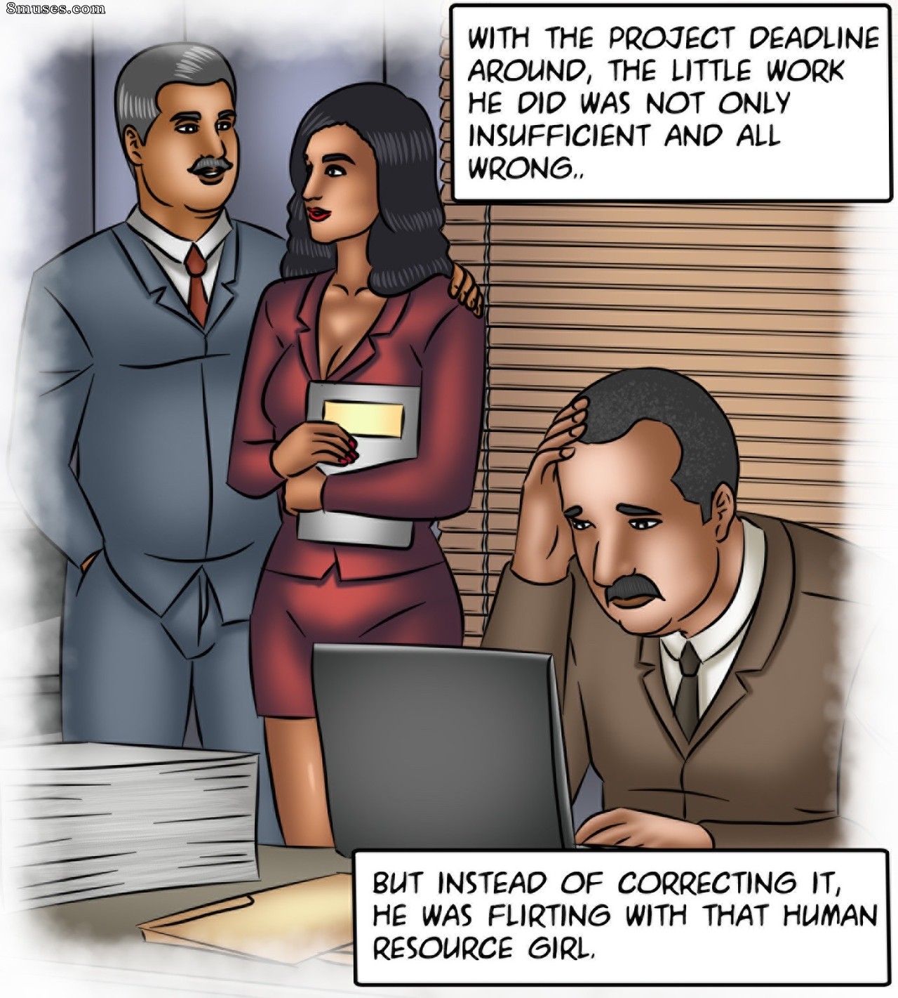 Kirtu.com Comics - Savita Bhabhi - Episode 118 - The Mis-Adeventures of Scarlet Queen - Page 25
