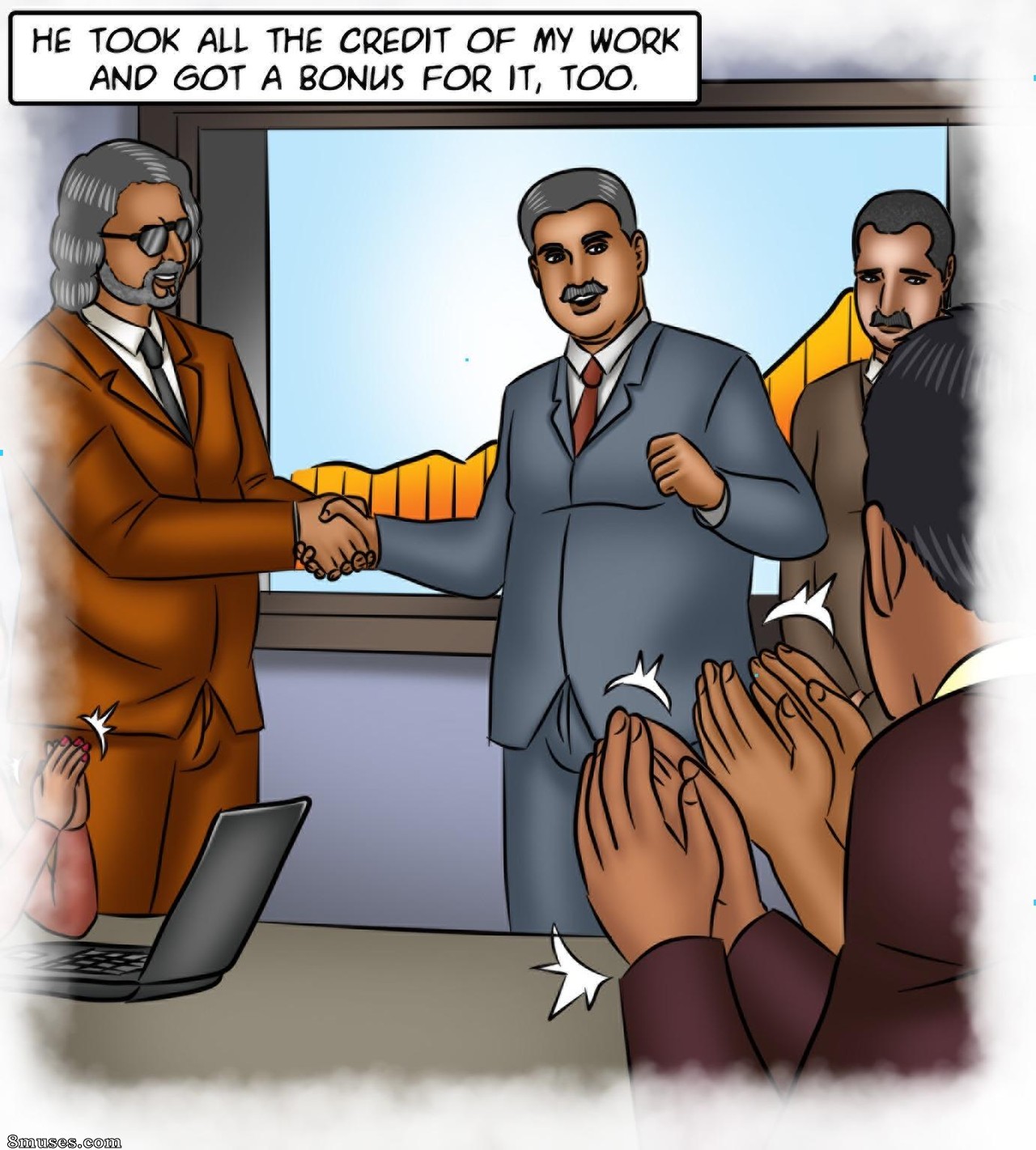 Kirtu.com Comics - Savita Bhabhi - Episode 118 - The Mis-Adeventures of Scarlet Queen - Page 28