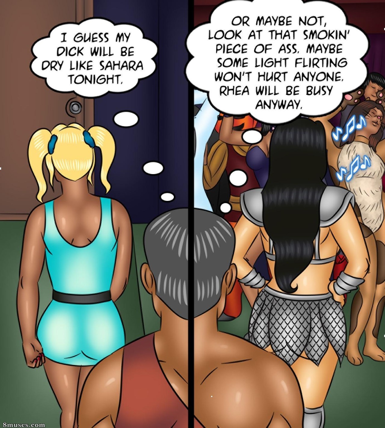 Kirtu.com Comics - Savita Bhabhi - Episode 118 - The Mis-Adeventures of Scarlet Queen - Page 42